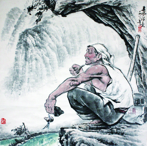 1504700161118810.jpg 《春风得意》100cmx100cm.JPG