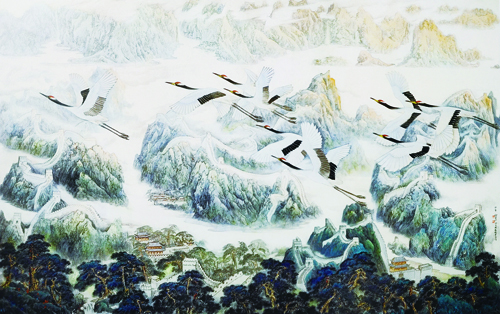 1590574656423672.jpg 《神州大地 》规格:104cmx164cm.JPG