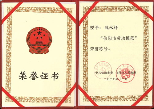 4-8 图8：信阳市劳动模范证书.jpg