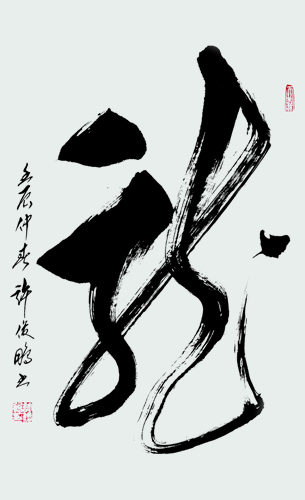 龙-草书直轴-70cm×48cm-2012.JPG