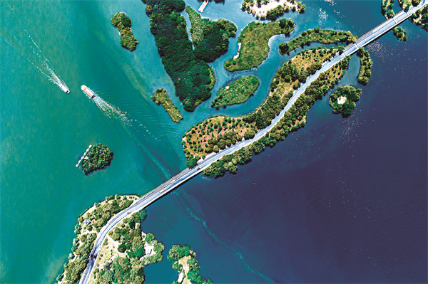 杨堤 马祯俊《从上帝视角看湘湖》杨堤.jpg