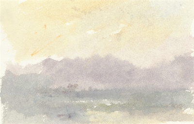 1712491726905136.jpg 晨雾-速写之一 9cmx14cm 纸本水彩 2020年.jpg