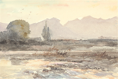 1712492043875062.jpg 清晓 13cmx19cm 纸本水彩 2014年.jpg