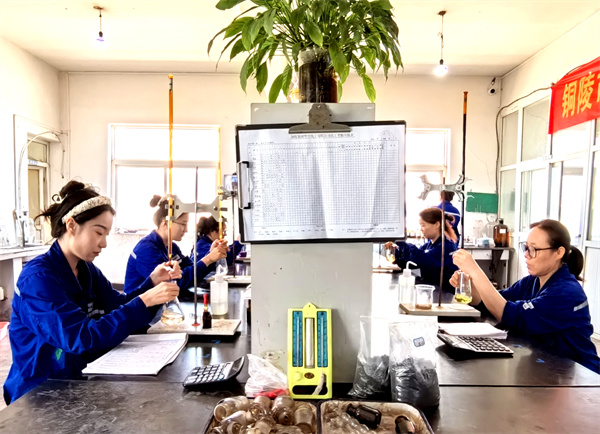 1725976371370036.jpg 3华兴化工 图为公司技术中心化验室化验员正在认真仔细化验产品质量。.jpg