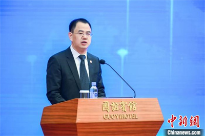 3（从新质 配图）图为大公国际党委书记、董事长吕柏乐。(主办方供图).jpg