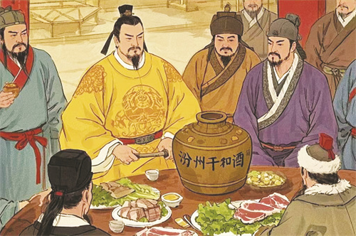 1749265591722945.jpg 4-2 2配图。 唐太宗宴请游牧民族部落首领。.jpg